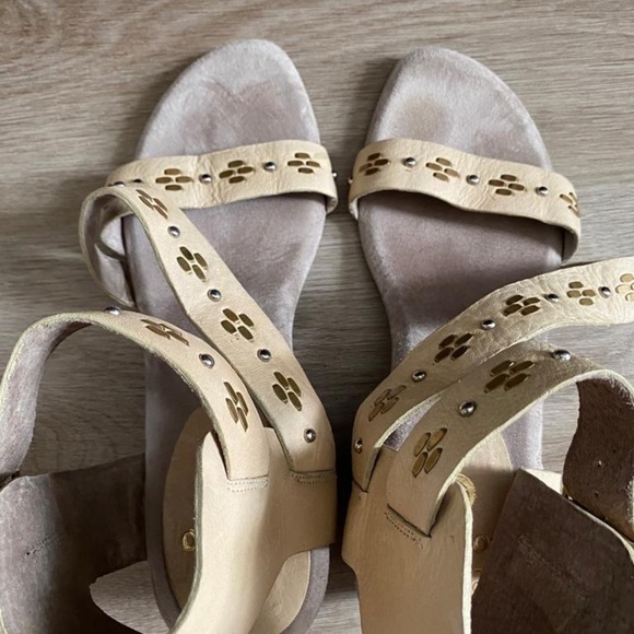 CALLEEN CORDERO Leather Studded Sandals - Picture 6 of 13